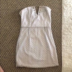 White, sparkly dress